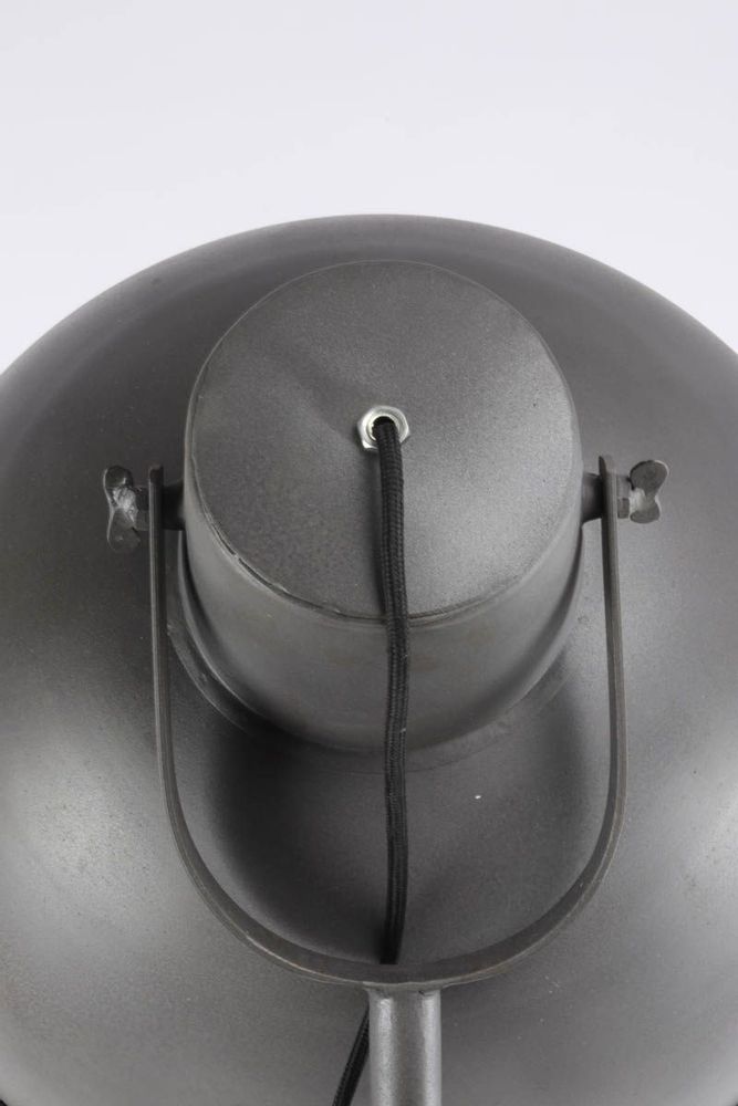 Table lamps - Industrial floor lamp, gunmetal finish, 155 cm height - JP2B DECORATION