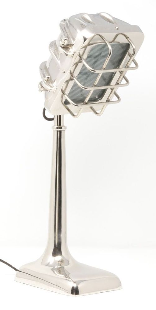 Lampes de table - Lampe Micro en métal chromé, style industriel, 48 cm - JP2B DECORATION