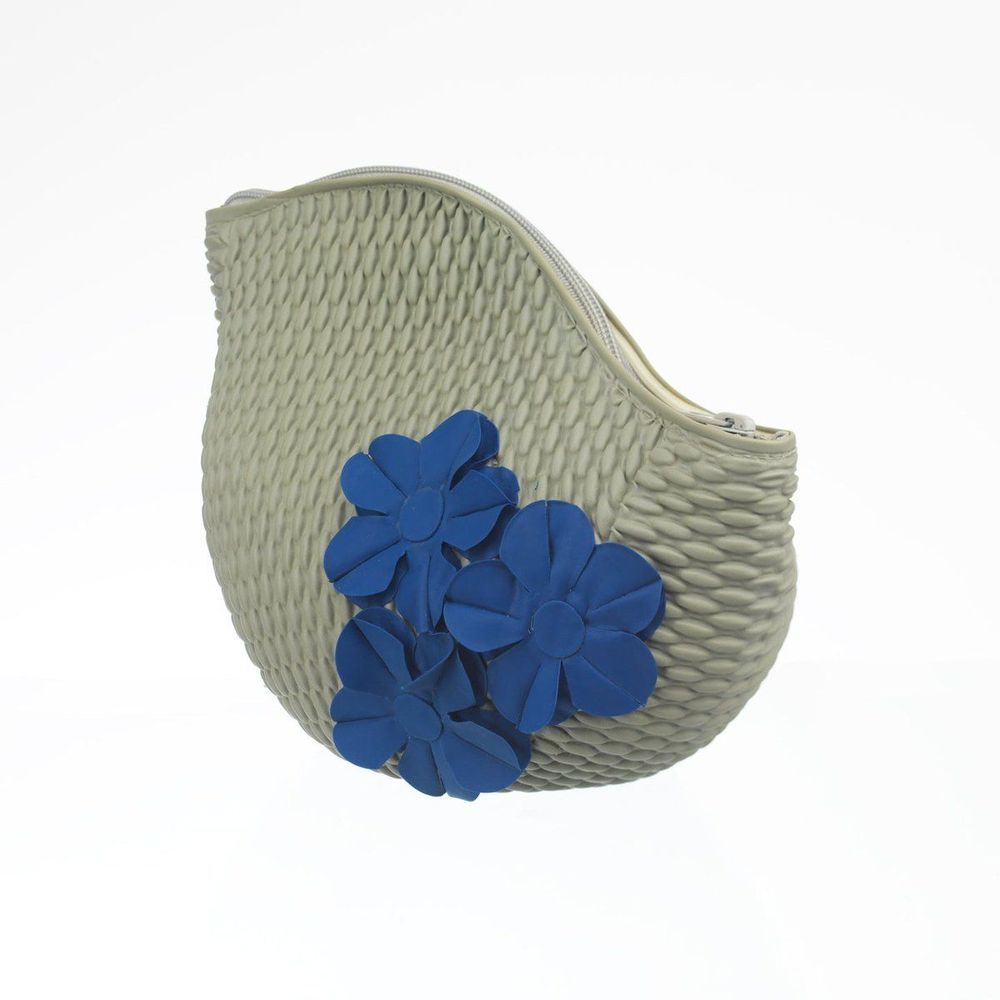 Bags and totes - Grey Vintage 3 Flowers Swim Bag - KORES ACCESSORIES