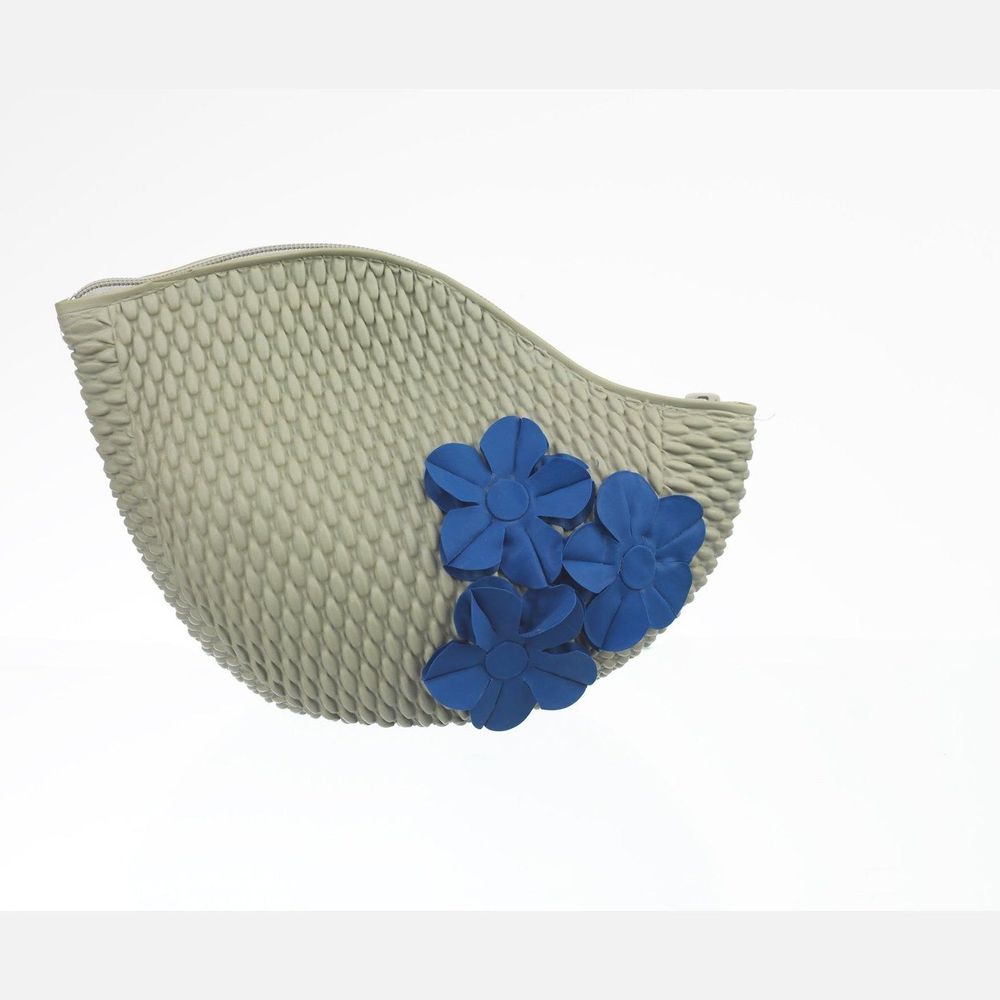 Bags and totes - Grey Vintage 3 Flowers Swim Bag - KORES ACCESSORIES