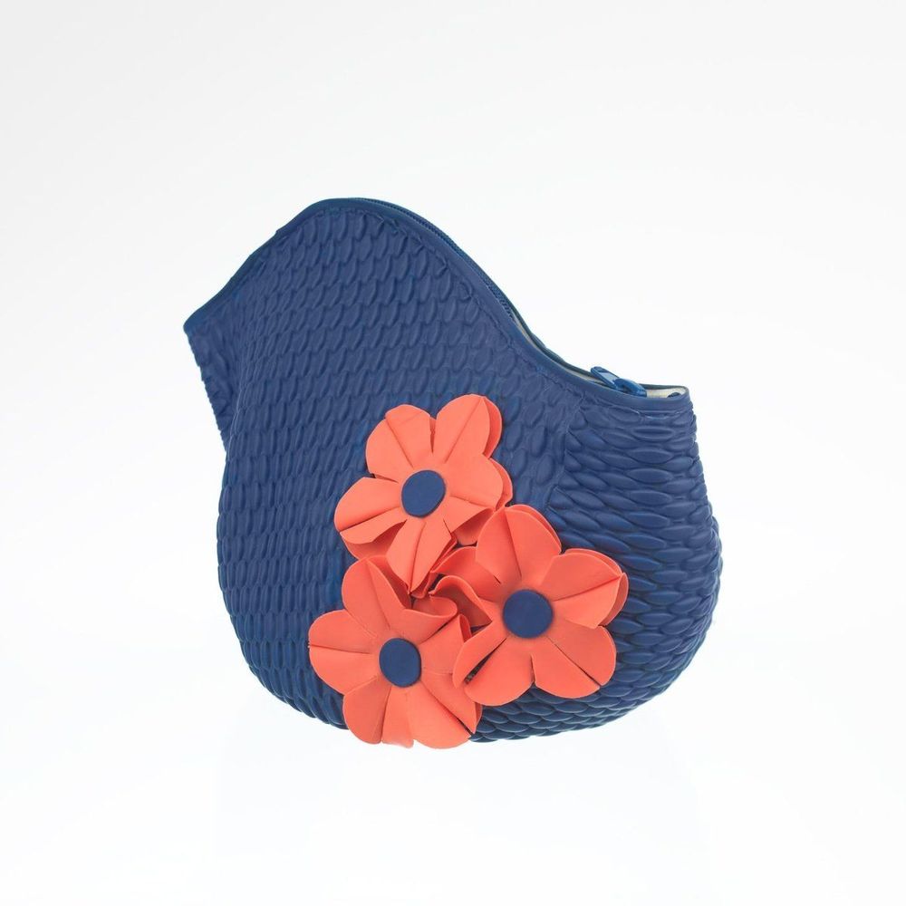 Sacs et cabas - Bleu Sac 3 Fleurs - KORES ACCESSORIES