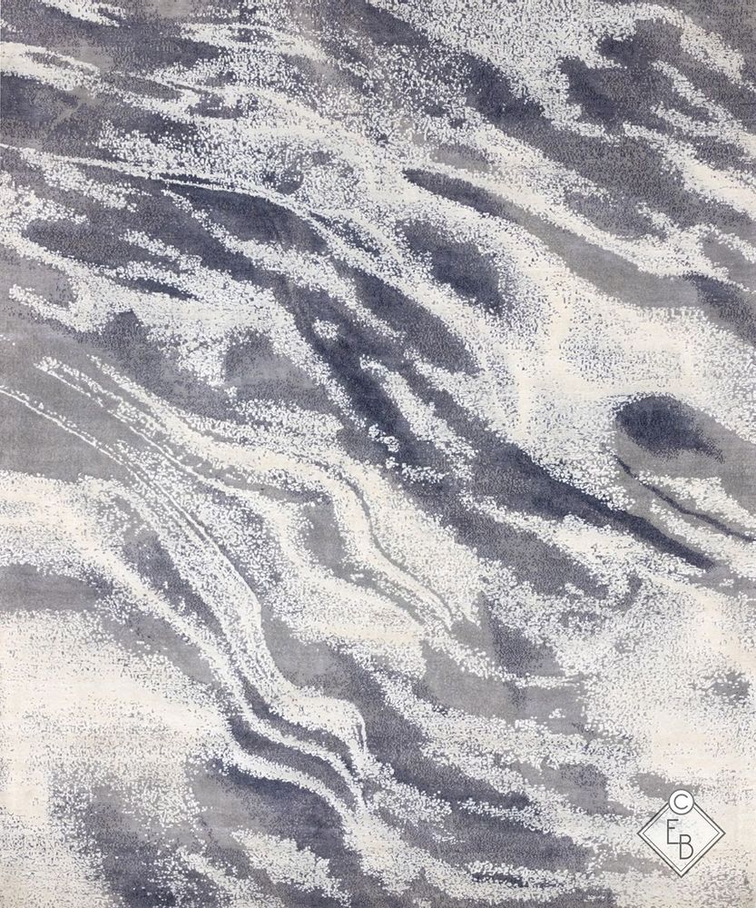 Tapis contemporains - Velour Navy - EDITION BOUGAINVILLE