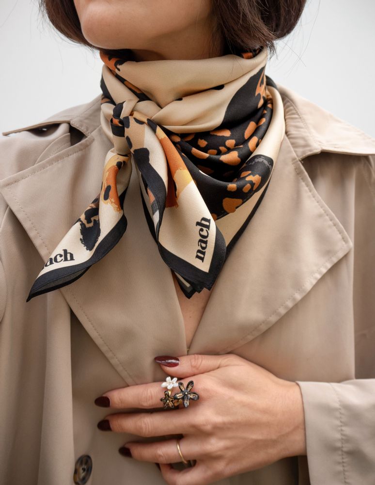 Scarves - Leopard scarf - Idole Sauvage - NACH