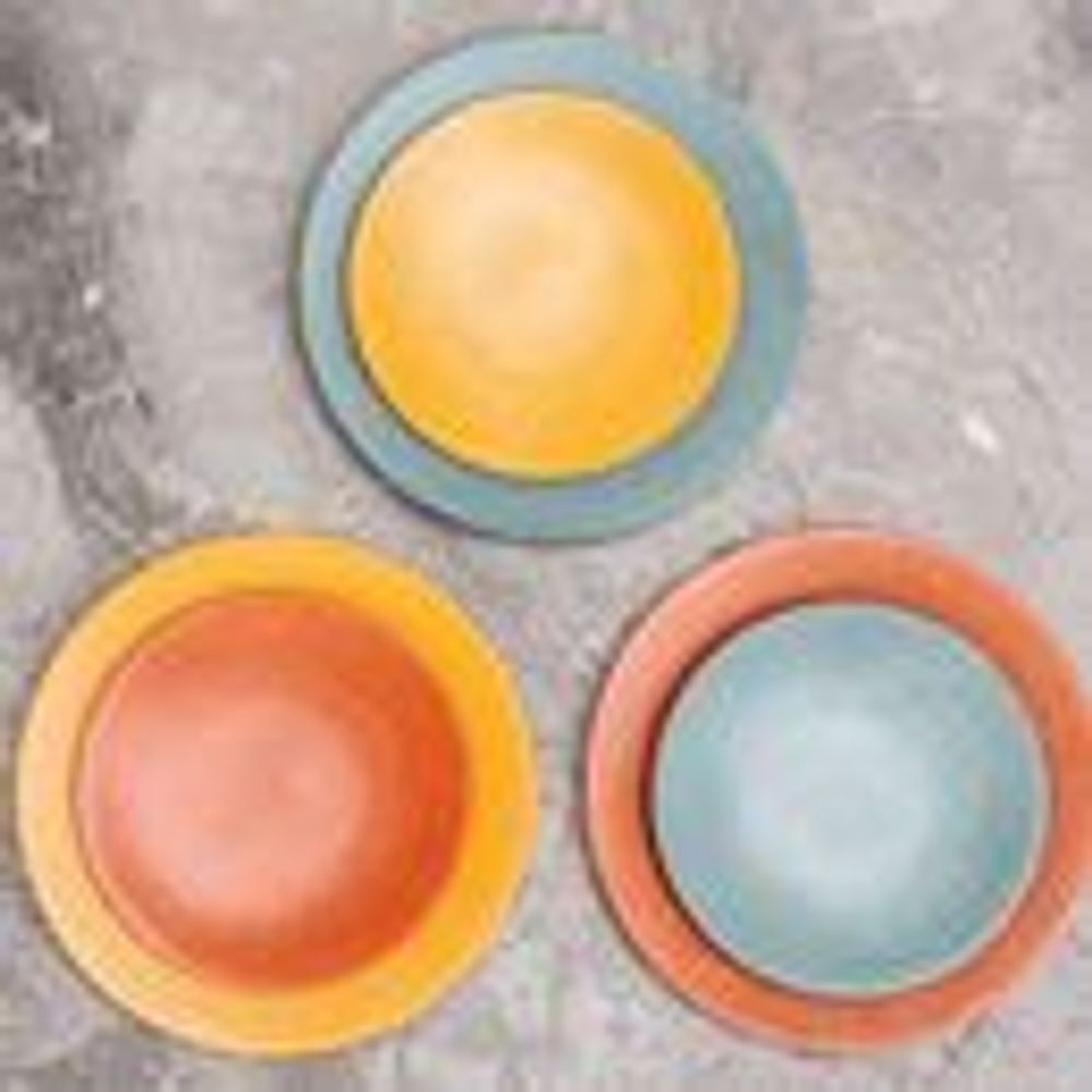 Everyday plates - VESUVIO TABLEWARE COLLECTION - TABLE PASSION / BASTIDE 1880