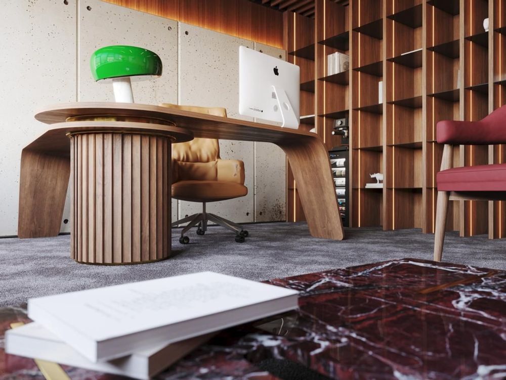 Bureaux - Ultron Desk - ARBORE BY CAREL WOODWORKS