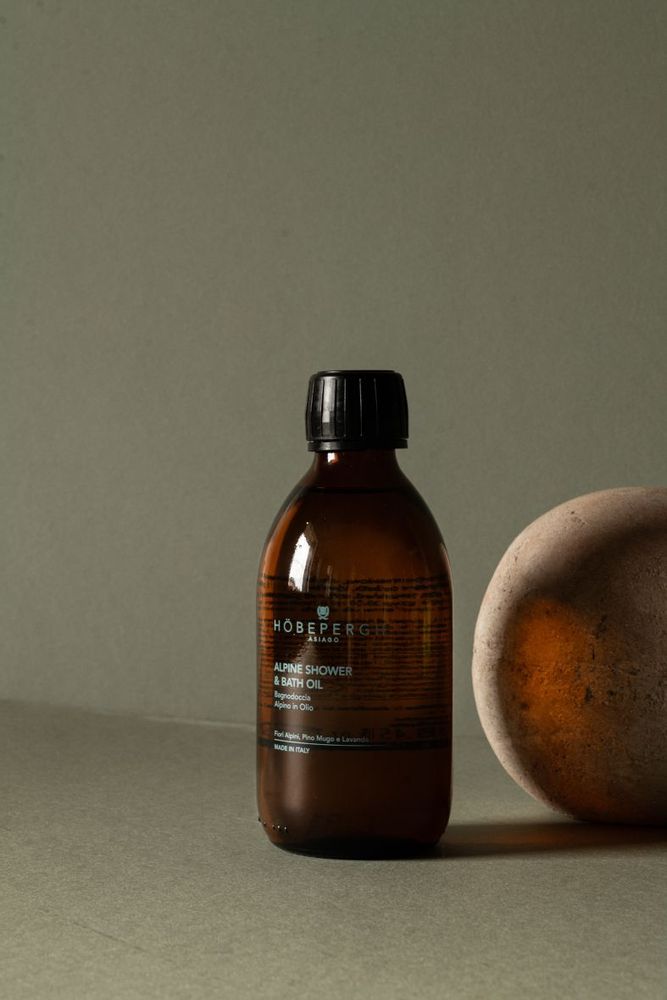 Cosmétiques - ALPINE SHOWER & BATH OIL - HÖBEPERGH ASIAGO