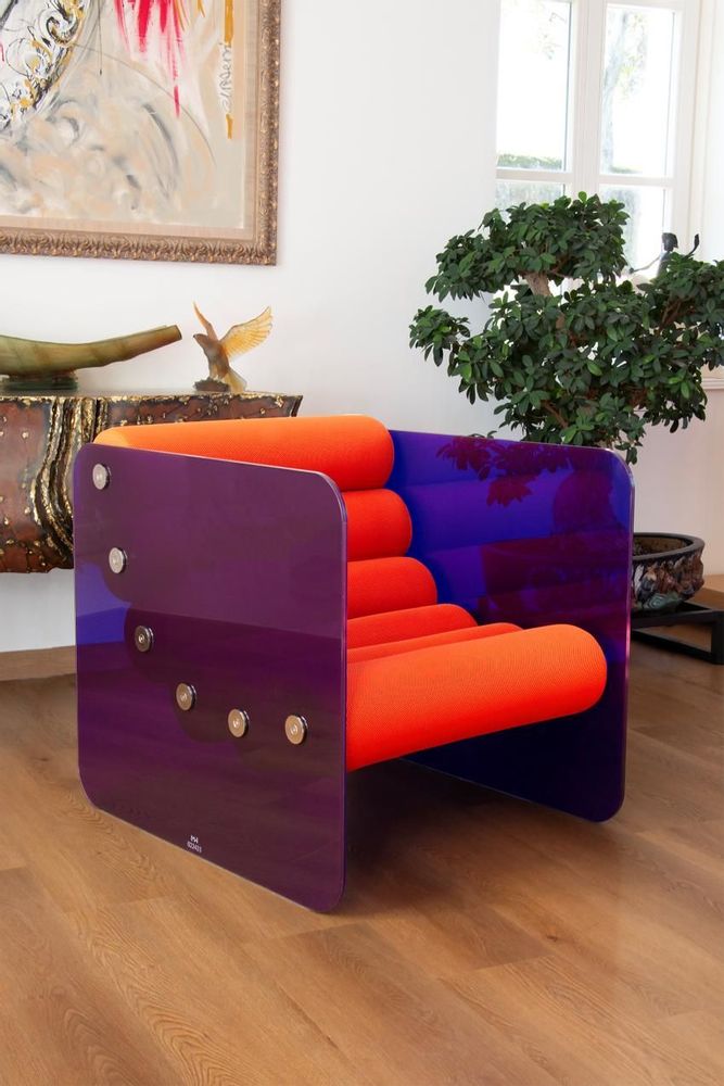 Fauteuils - MW02 "POP" - Assise en mousse-- Marchés résidentiels et HORECA - KUUMO DESIGN