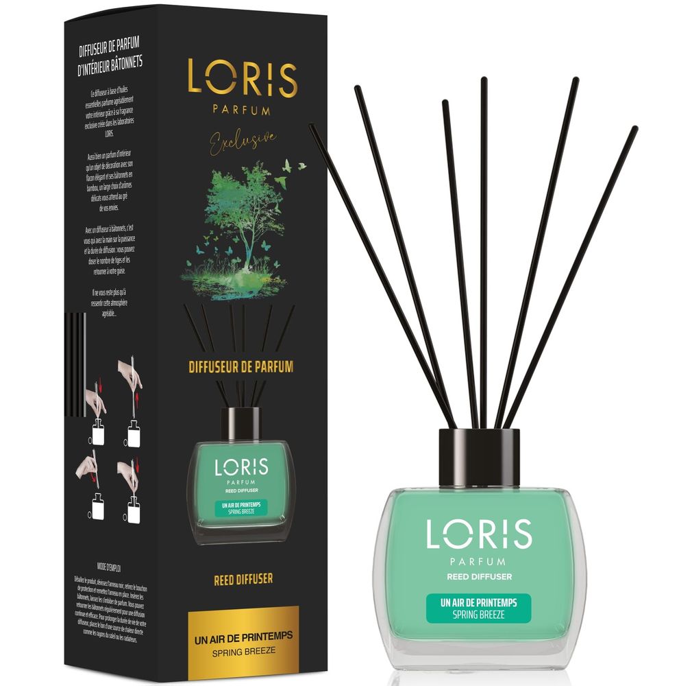 Scent diffusers - fragrance diffuser sticks Spring Breeze - LORIS PARFUM