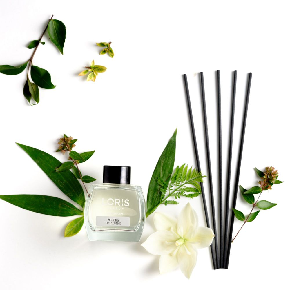 Scent diffusers - Stick Fragrance Diffuser White Lily - LORIS PARFUM
