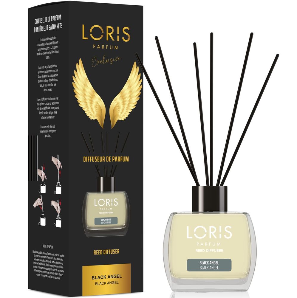 Scent diffusers - Stick Fragrance Diffuser Black Angel - LORIS PARFUM