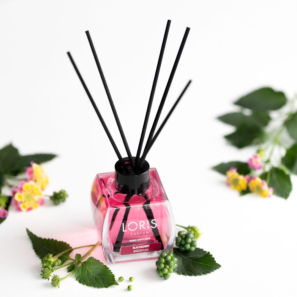 Diffuseurs de parfums - LORIS Diffuseur de parfum bâtonnets Mûre sauvage 120ml - LORIS PARFUM