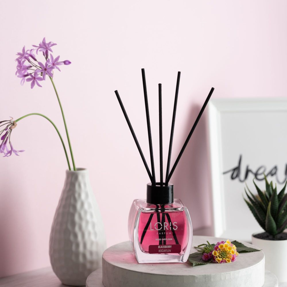 Diffuseurs de parfums - LORIS Diffuseur de parfum bâtonnets Mûre sauvage 120ml - LORIS PARFUM