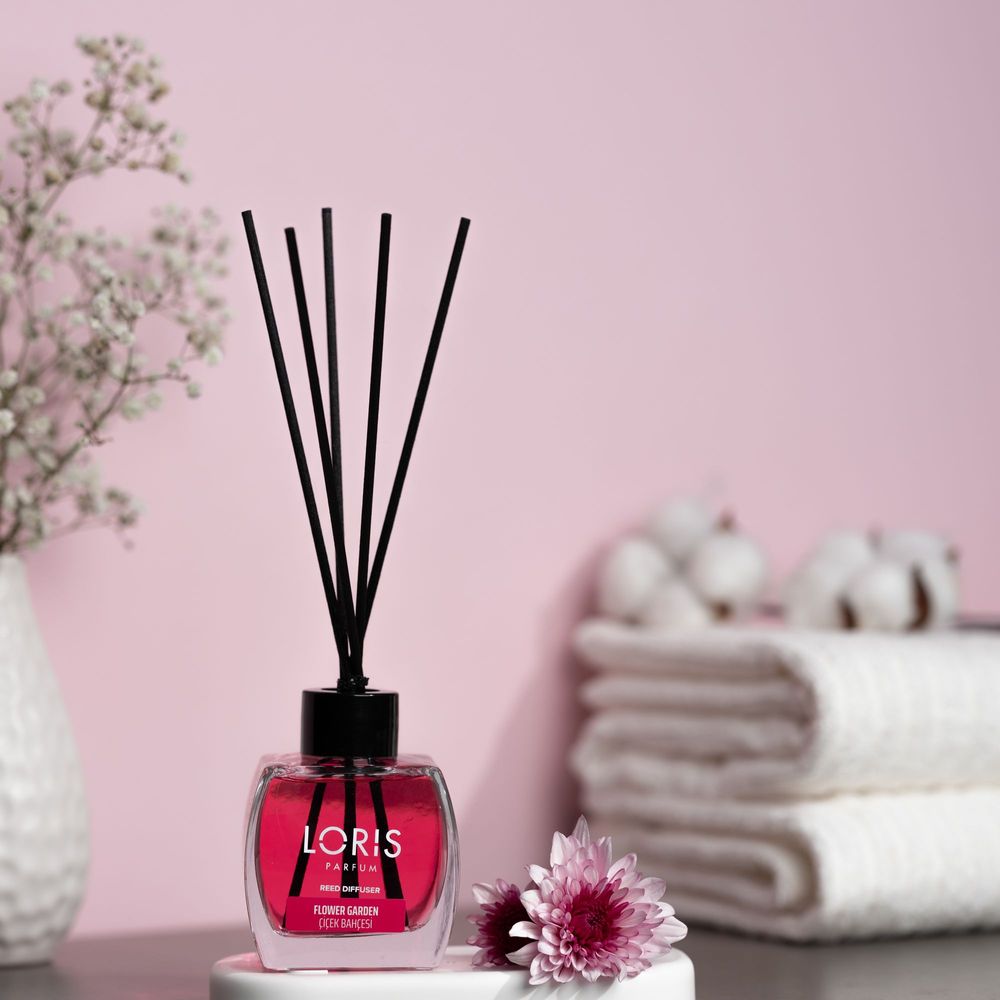 Scent diffusers - Fragrance Diffuser Sticks Flower Garden - LORIS PARFUM
