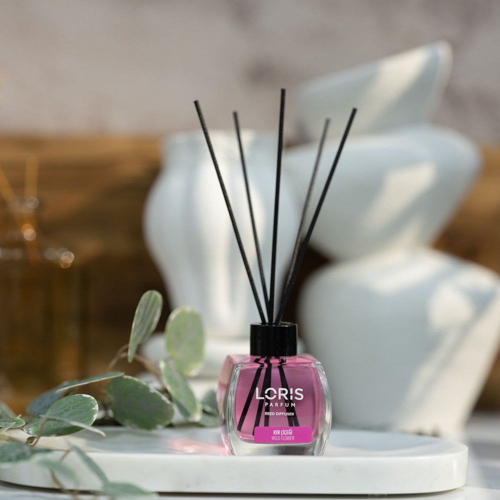 Diffuseurs de parfums - LORIS Diffuseur de parfum bâtonnets Fleurs Sauvages 120ml - LORIS PARFUM