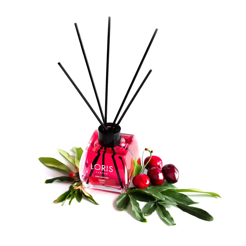 Diffuseurs de parfums - LORIS Diffuseur de parfum bâtonnets Cerise 120ml - LORIS PARFUM