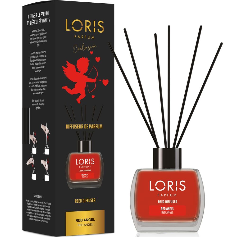 Scent diffusers - Stick Fragrance Diffuser Red Angel - LORIS PARFUM