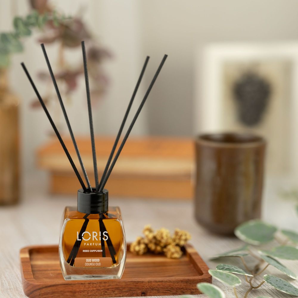 Scent diffusers - Stick Fragrance Diffuser Oud Wood - LORIS PARFUM