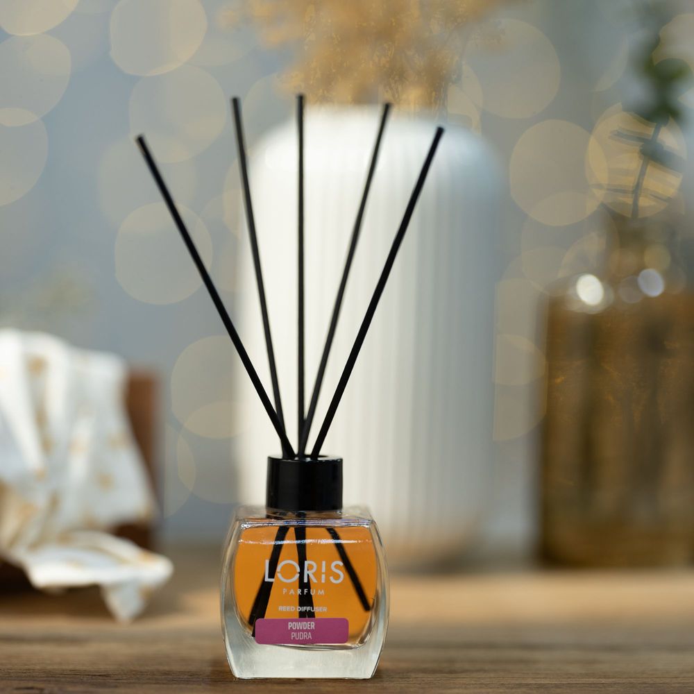Diffuseurs de parfums - LORIS Diffuseur de parfum bâtonnets Poudré 120ml - LORIS PARFUM