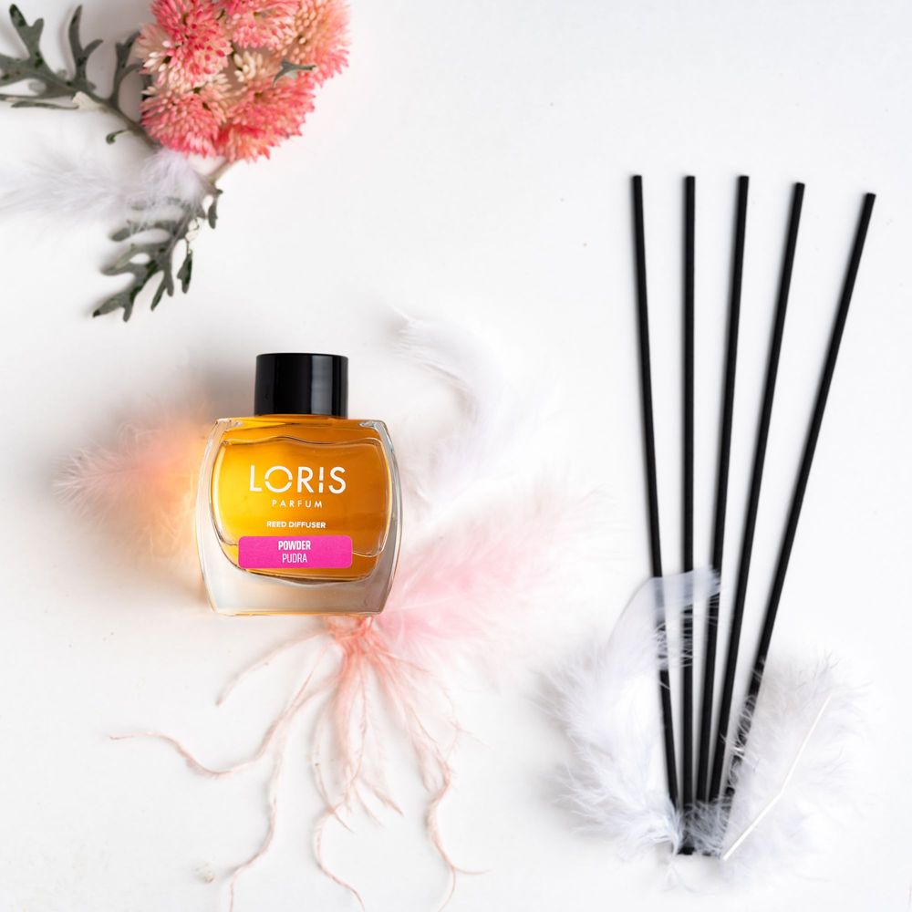 Diffuseurs de parfums - LORIS Diffuseur de parfum bâtonnets Poudré 120ml - LORIS PARFUM