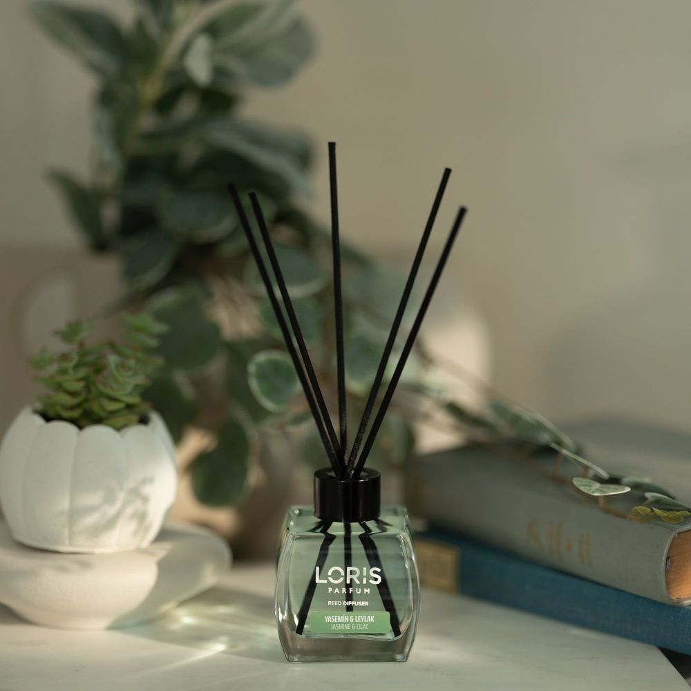 Scent diffusers - Reed diffuser with sticks Jasmine & Lilac - LORIS PARFUM