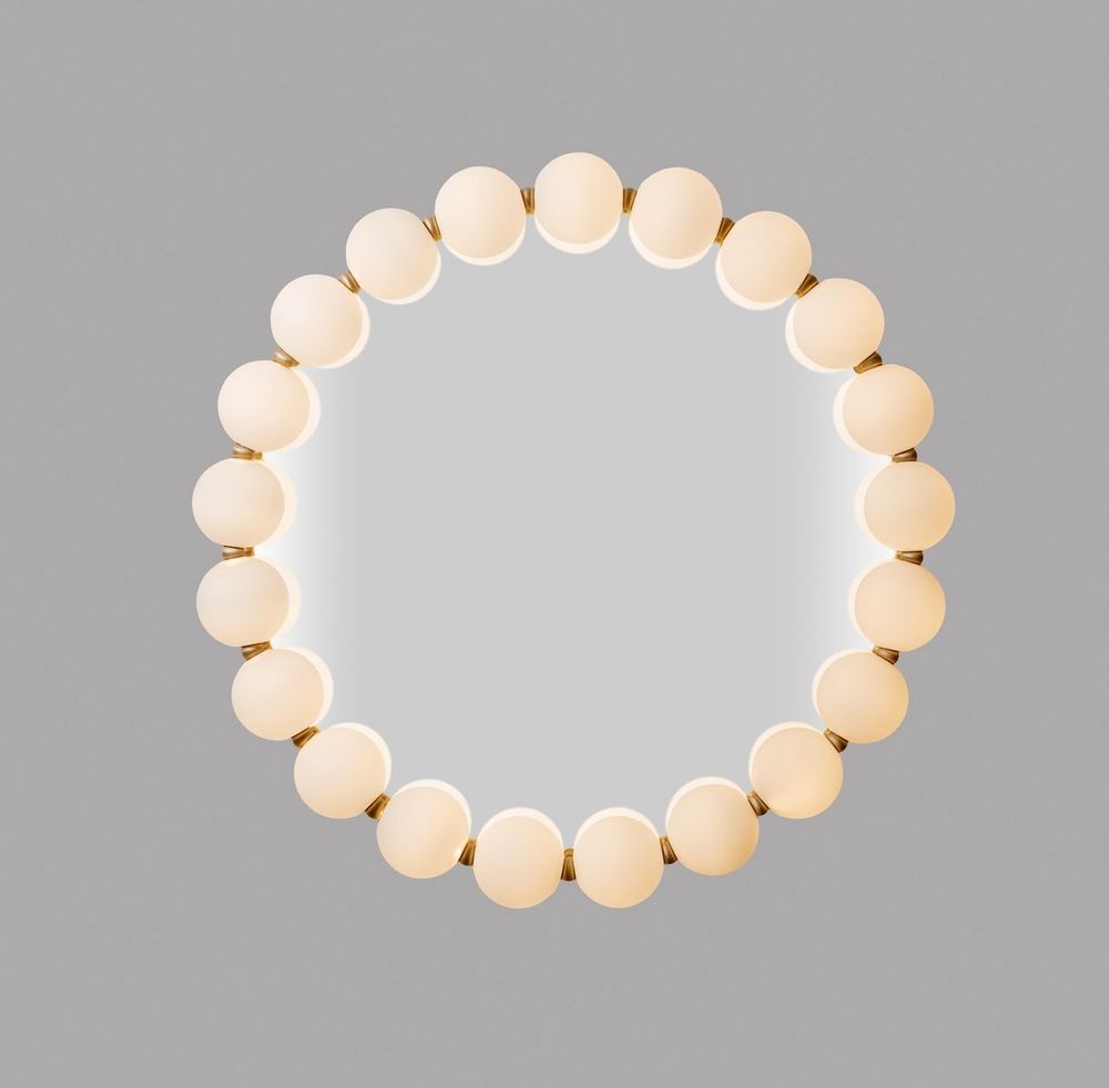 Hanging lights - Pearl Necklace chandelier - SEMEUR D ETOILES