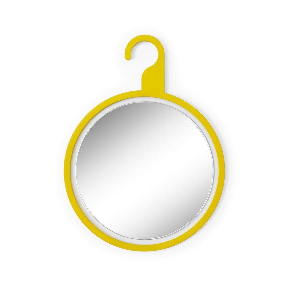 Mirrors - Mir-o Yellow Round Mirror - ISUWA