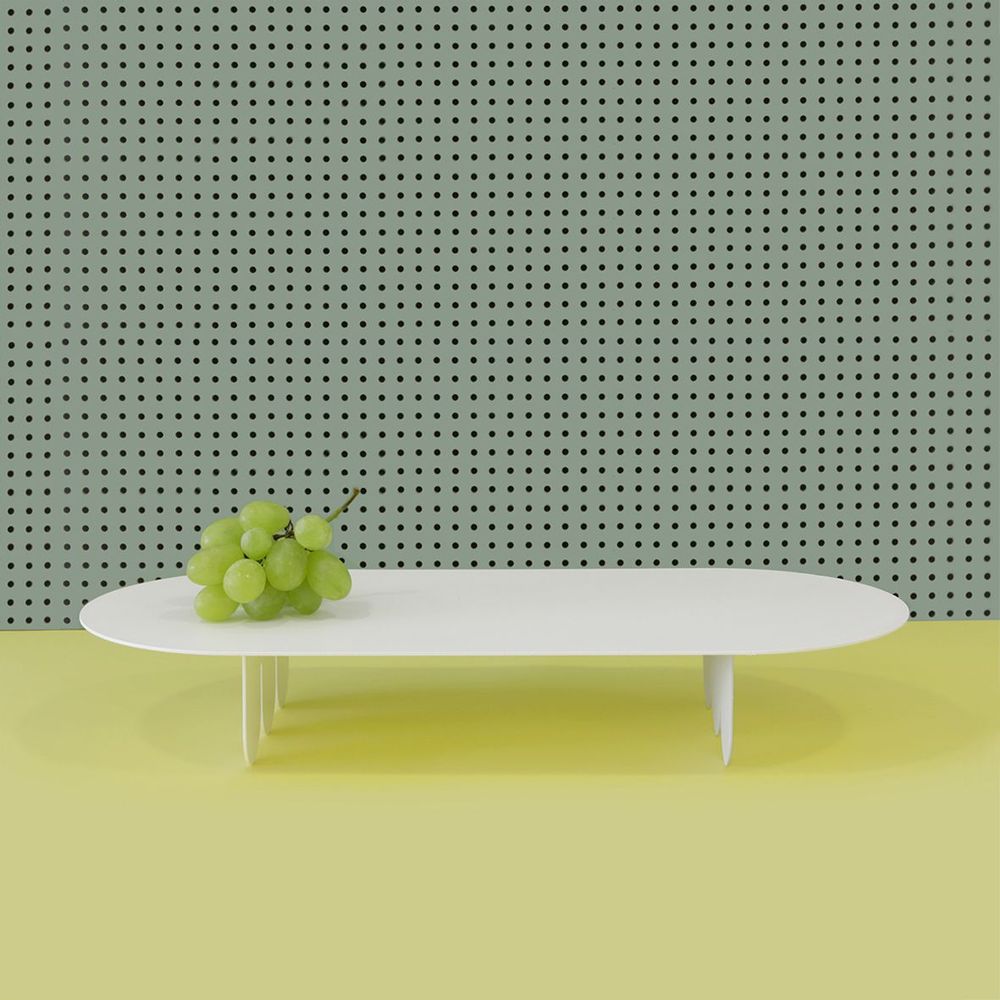 Platter and bowls - White Omika Serving Stand - ISUWA