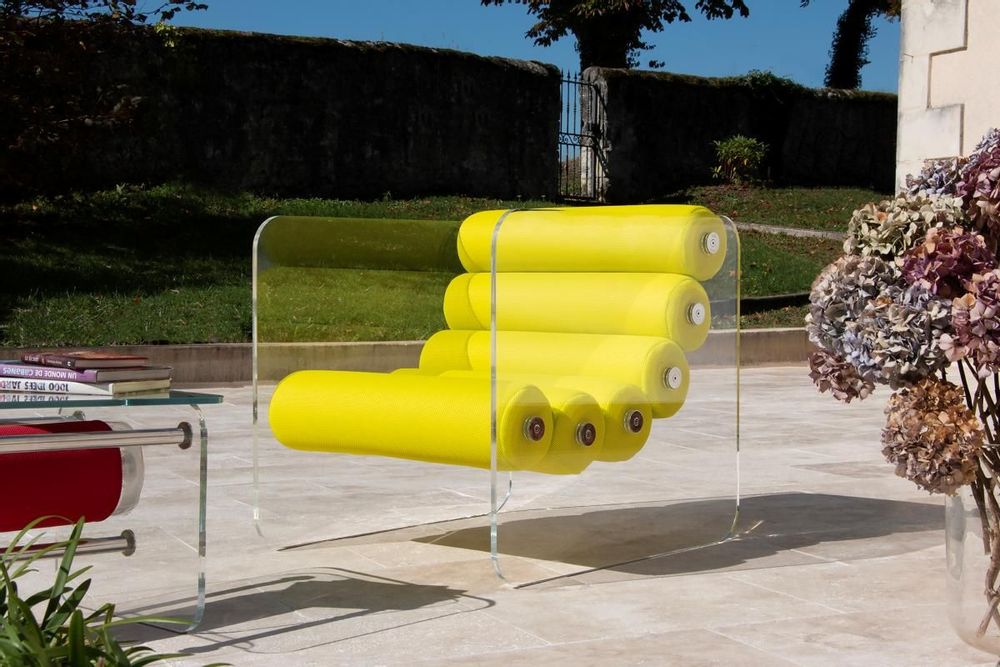 Canapés de jardin - MW02 JAUNE - Marchés résidentiels et HORECA - MW DESIGNER FURNITURE