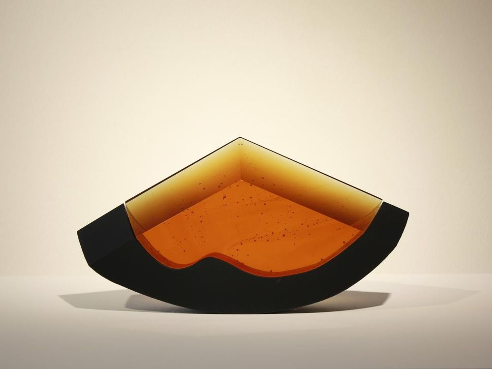 Verre d'art - Contraste - ANTOINE RAULT - GLASS ARTIST