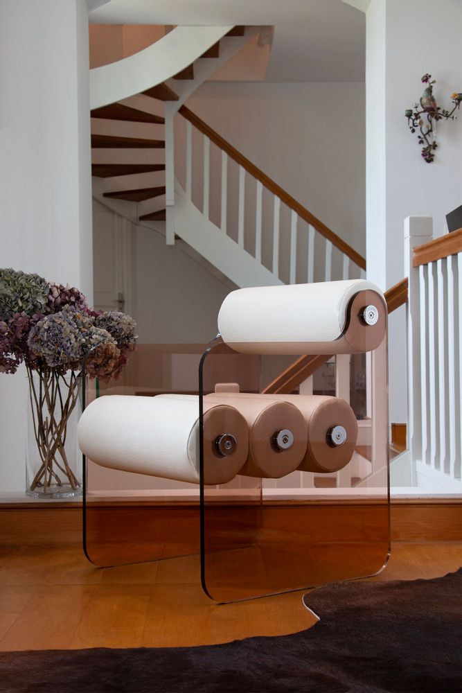 Chaises - Chaise MW04 PMMA-Marchés résidentiel et HORECA - MW DESIGNER FURNITURE