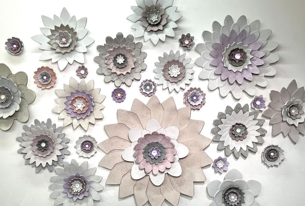 Other wall decoration - COLLECTION\" NYMPHAEAS\ " - VERO REATO - ORGANIK MINERAL