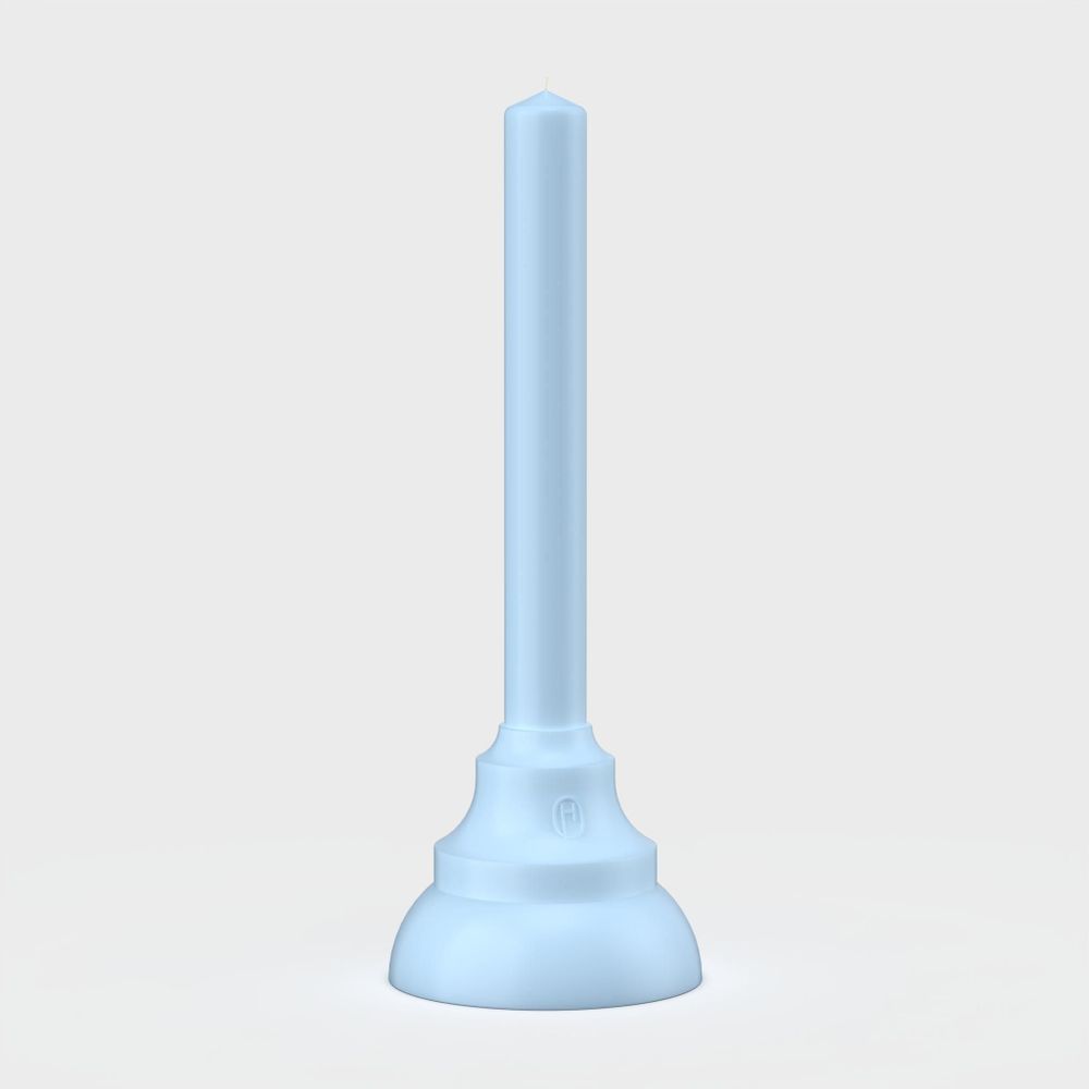 Bougies - Hoogeland - Bougie Baruch Large - Bleu clair - HOOGELAND 1770
