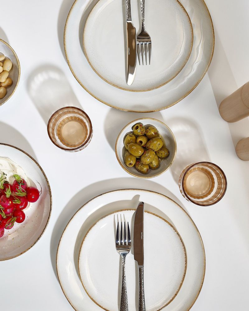 Assiettes au quotidien - Artisan White - FINE DINING & LIVING