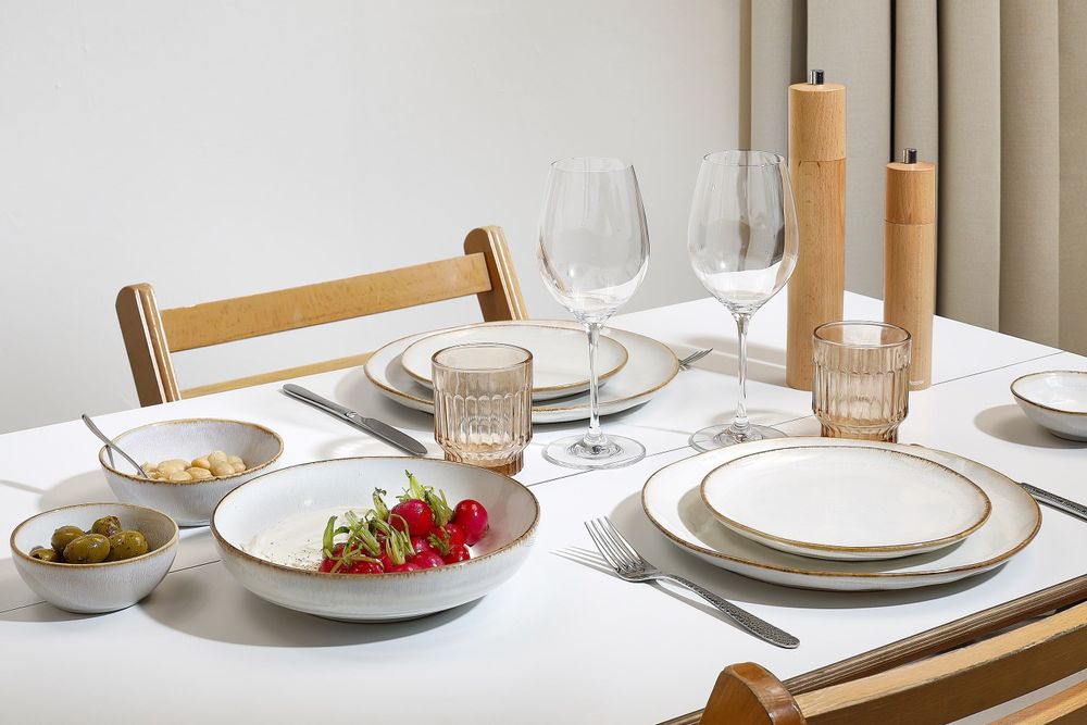 Assiettes au quotidien - Artisan White - FINE DINING & LIVING