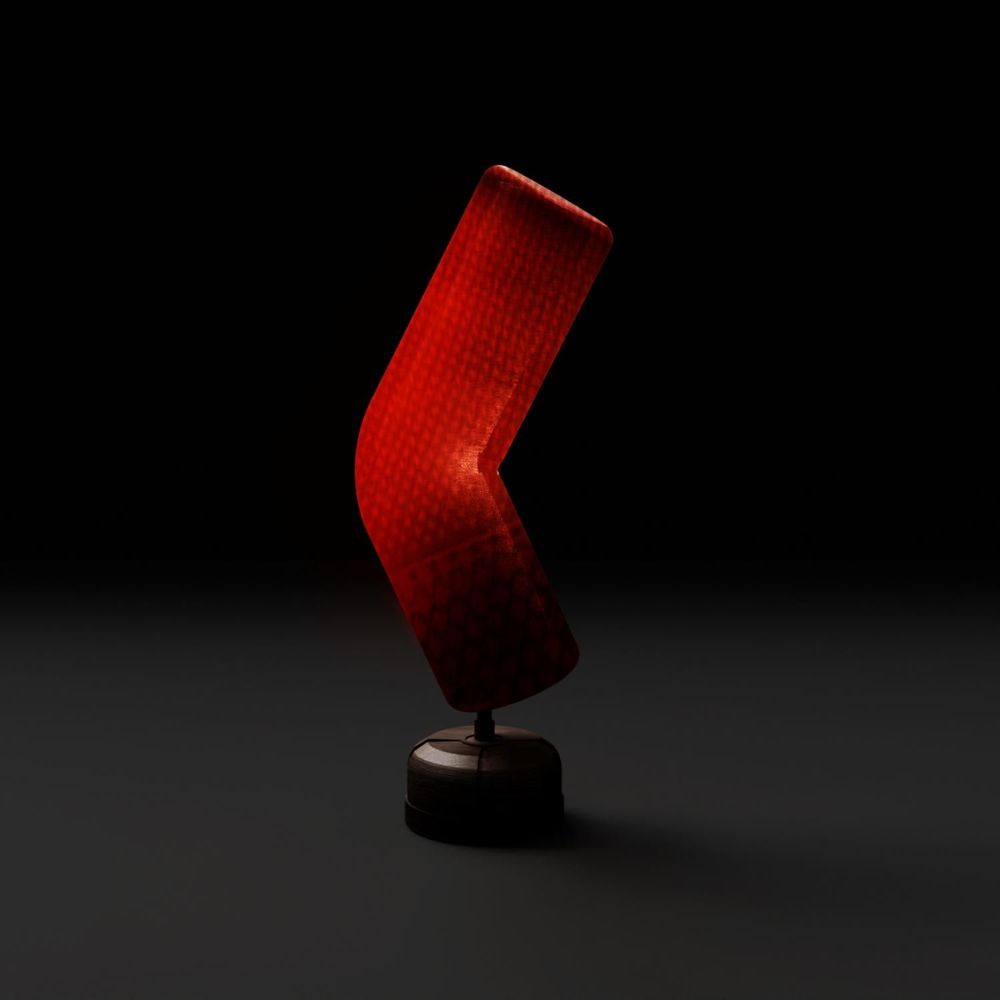 Floor lamps - MUJIL - Warrior’s Glow Floor Lamp - MUJIL