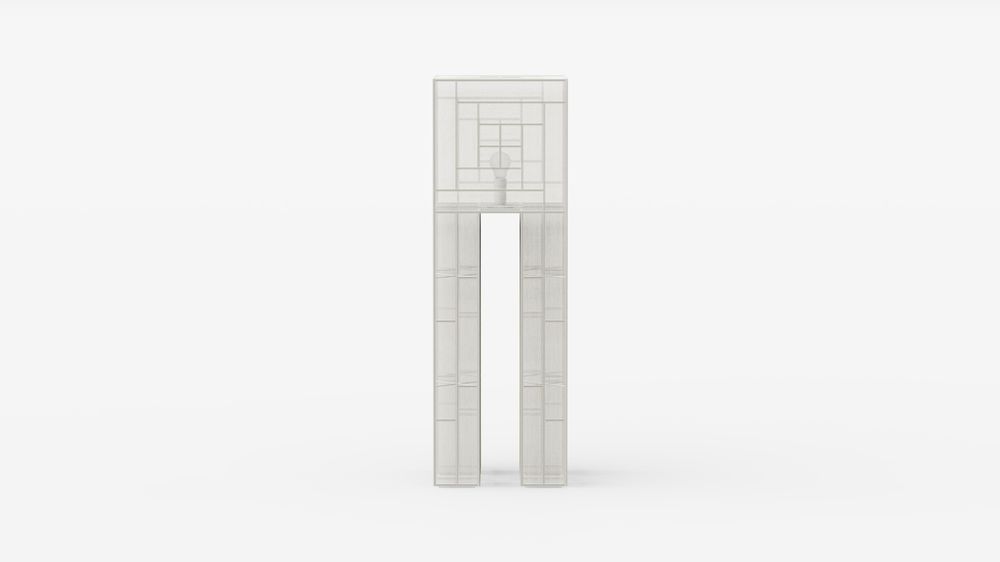 Floor lamps - Jogak Light Sculpture - Large - STUDIO BOOBOON