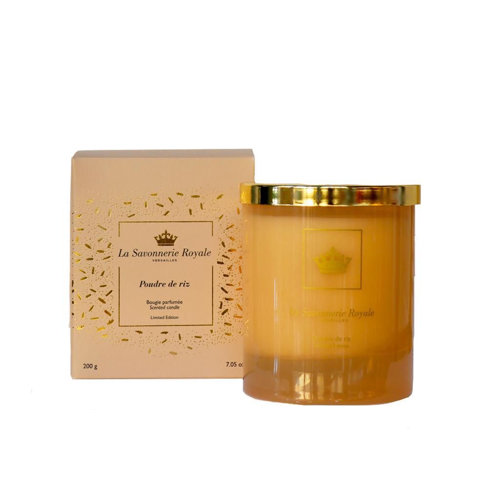 Bougies - BOUGIE POUDRE DE RIZ - COULEUR - LA SAVONNERIE ROYALE
