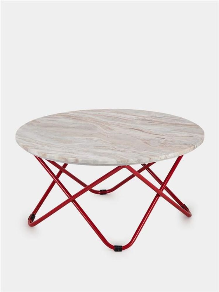 Tables basses - Table basse en marbre et métal Evoramonte - HOUSE OF CAPRICORN