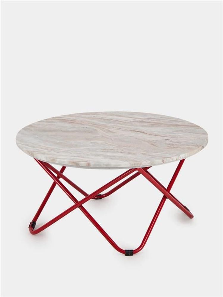Tables basses - Table basse en marbre et métal Evoramonte - HOUSE OF CAPRICORN