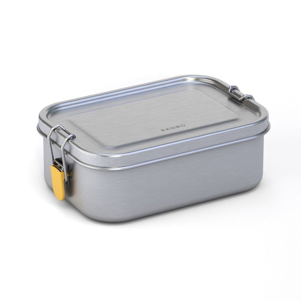 Food storage - Stainless Steel Lunch Box with heat safe insert - Mimosa - EKOBO