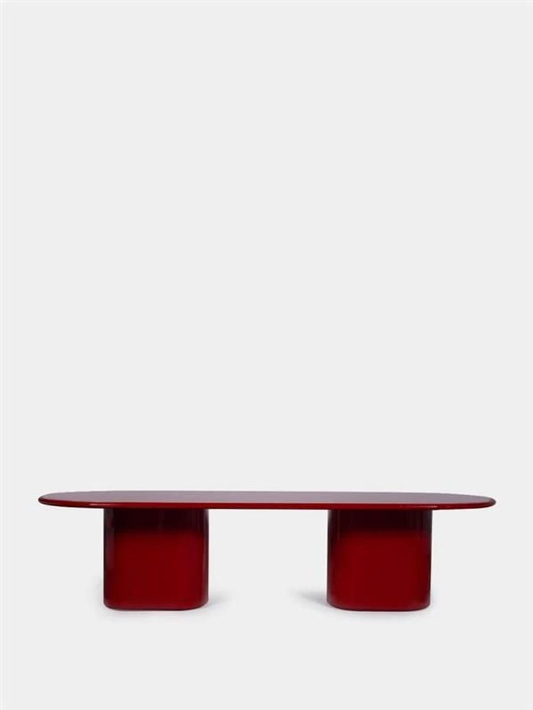 Tables Salle à Manger - Table de salle à manger en bois rouge Amendoeira - HOUSE OF CAPRICORN