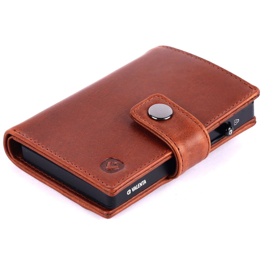 Petite maroquinerie - Porte-cartes en cuir MagSafe Luxe - VALENTA