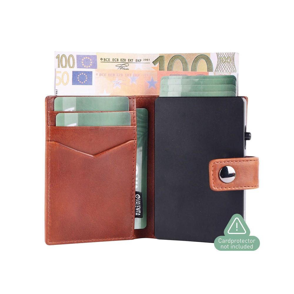Petite maroquinerie - Porte-cartes en cuir MagSafe Luxe - VALENTA