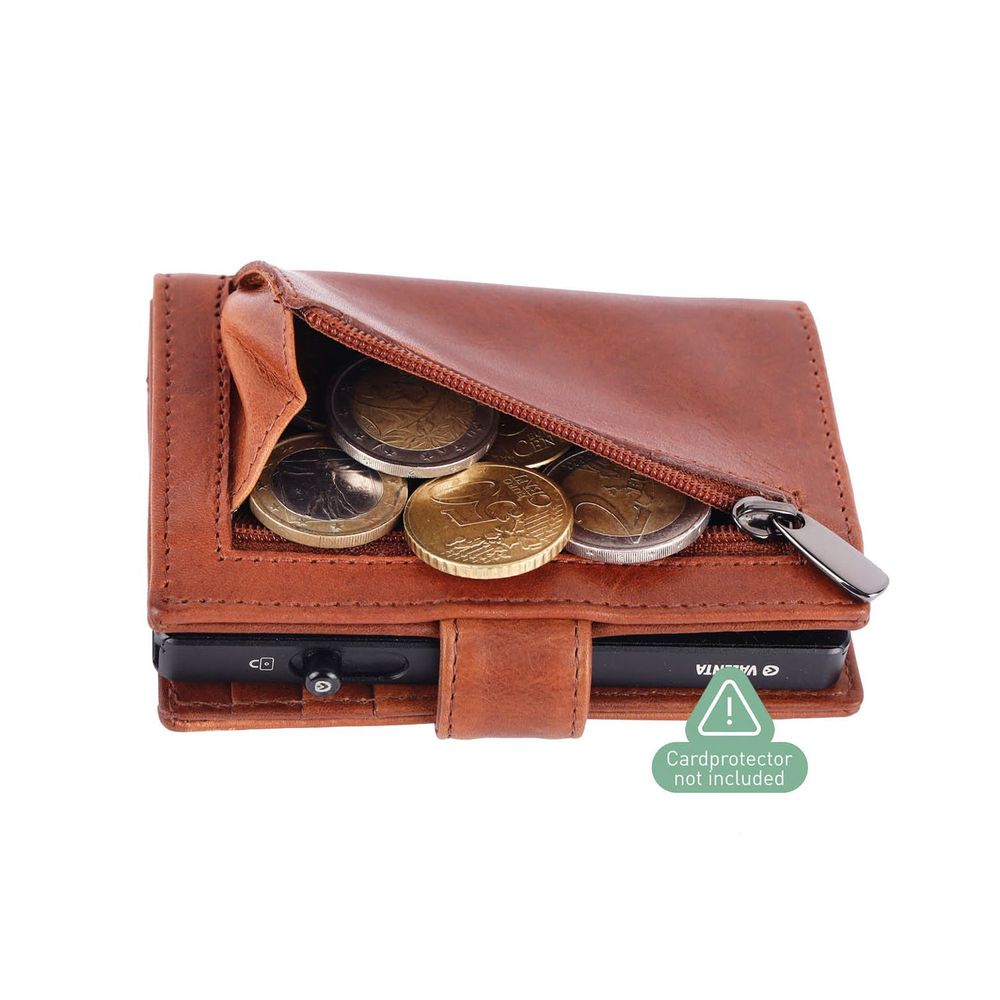 Petite maroquinerie - Porte-cartes en cuir MagSafe Luxe - VALENTA