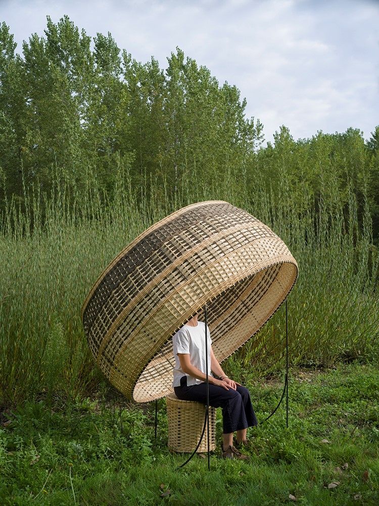 Fauteuils de jardin - Tresser l'ombre - Clémence Althabegoity & Catherine Romand - INCUBATEUR LES ATELIERS DE PARIS BASTILLE
