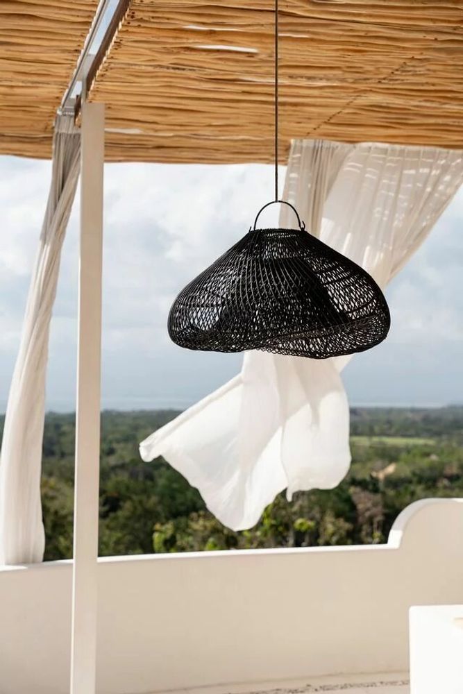 Plafonniers - L'Abat-jour Cloud - Noir - M - BAZAR BIZAR LIVING