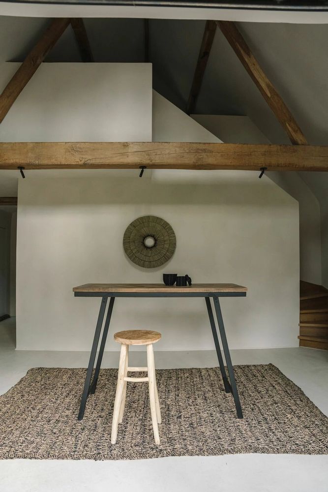 Stools - The Kedut Bar Stool - Natural - BAZAR BIZAR LIVING