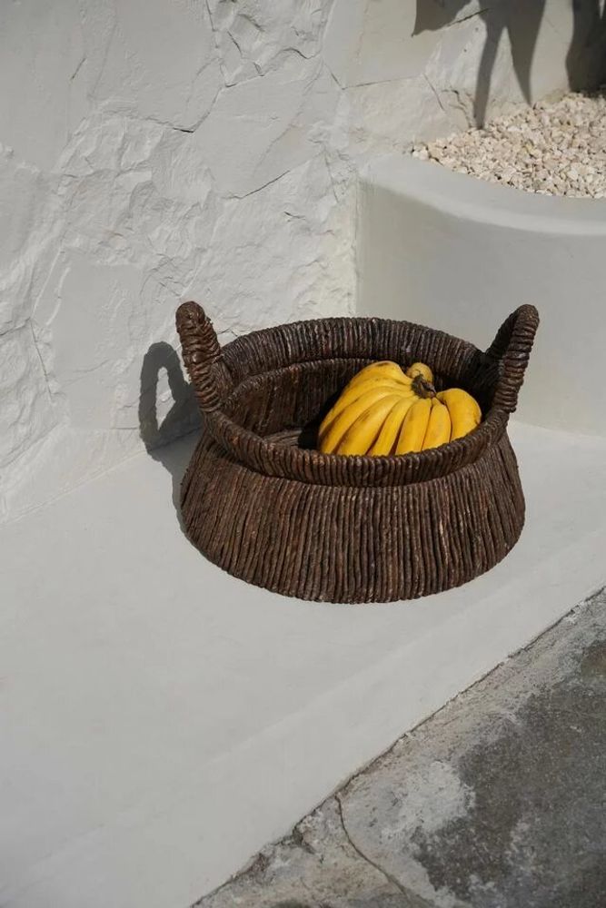 Caskets and boxes - The Chizara Basket - BAZAR BIZAR LIVING