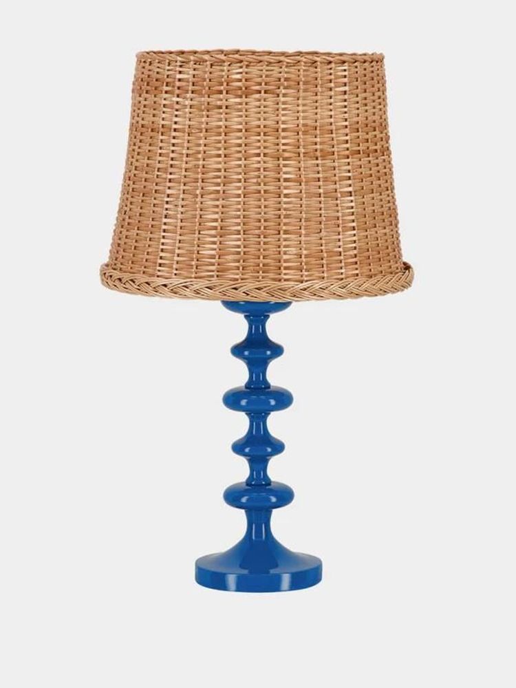 Lampes de table - Abat-jour en osier naturel Ribeira fait main - HOUSE OF CAPRICORN