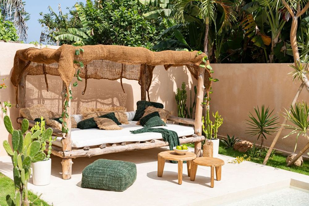 Objets de décoration - Le Coco Shade Rectangulaire - Naturel - 300x300 - BAZAR BIZAR LIVING